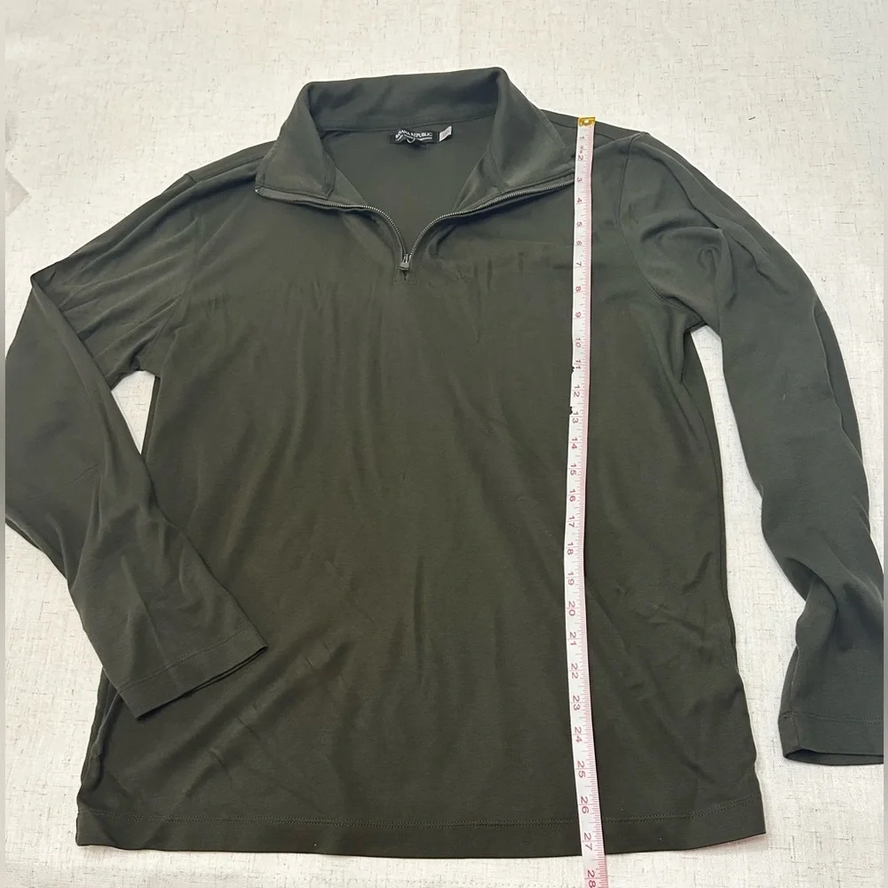 Banana Republic Luxury Touch Long Sleeve - Dark Green